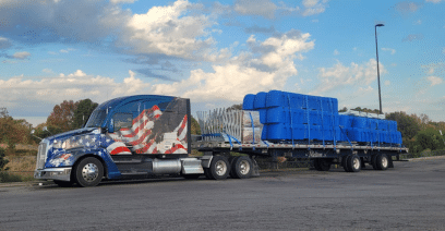 An example of full truckload shipping